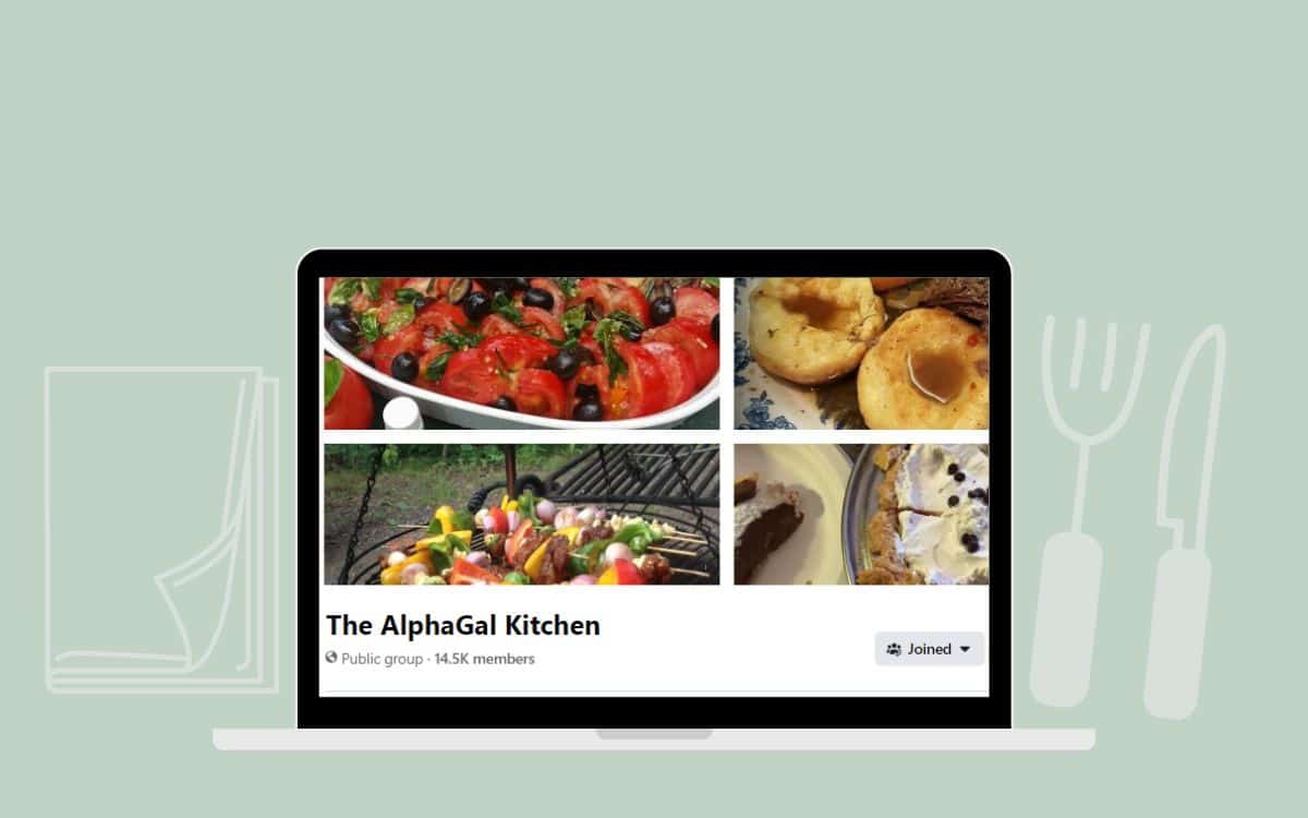 Alpha Gal Kitchen Facebook Group