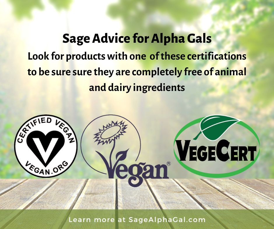 Vegan certification logos