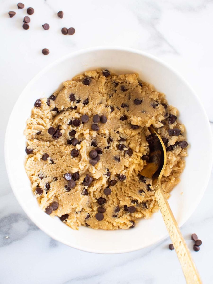Healthy Edible Cookie Dough - iFoodReal
