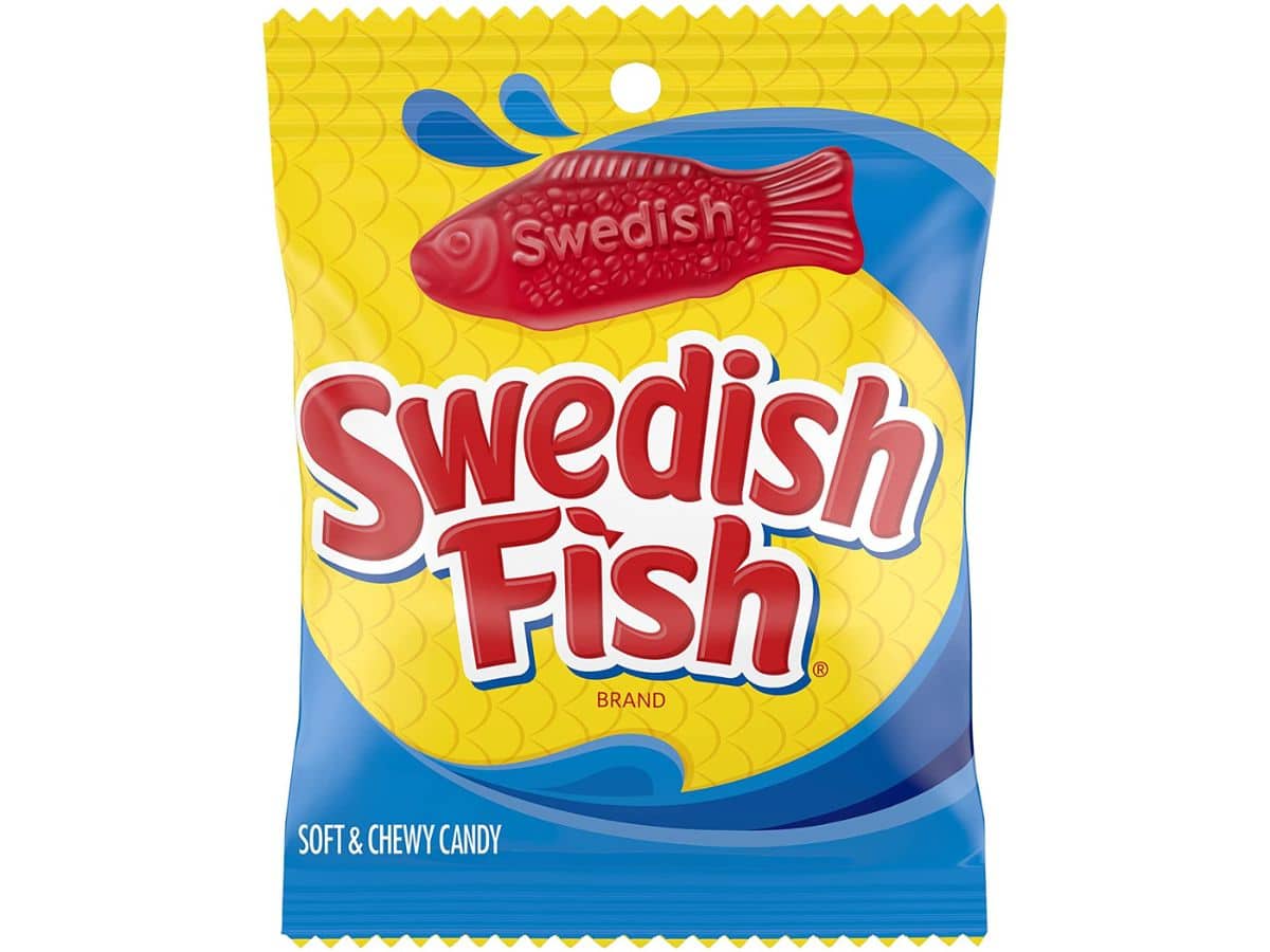Bag of Swedish Fish candy