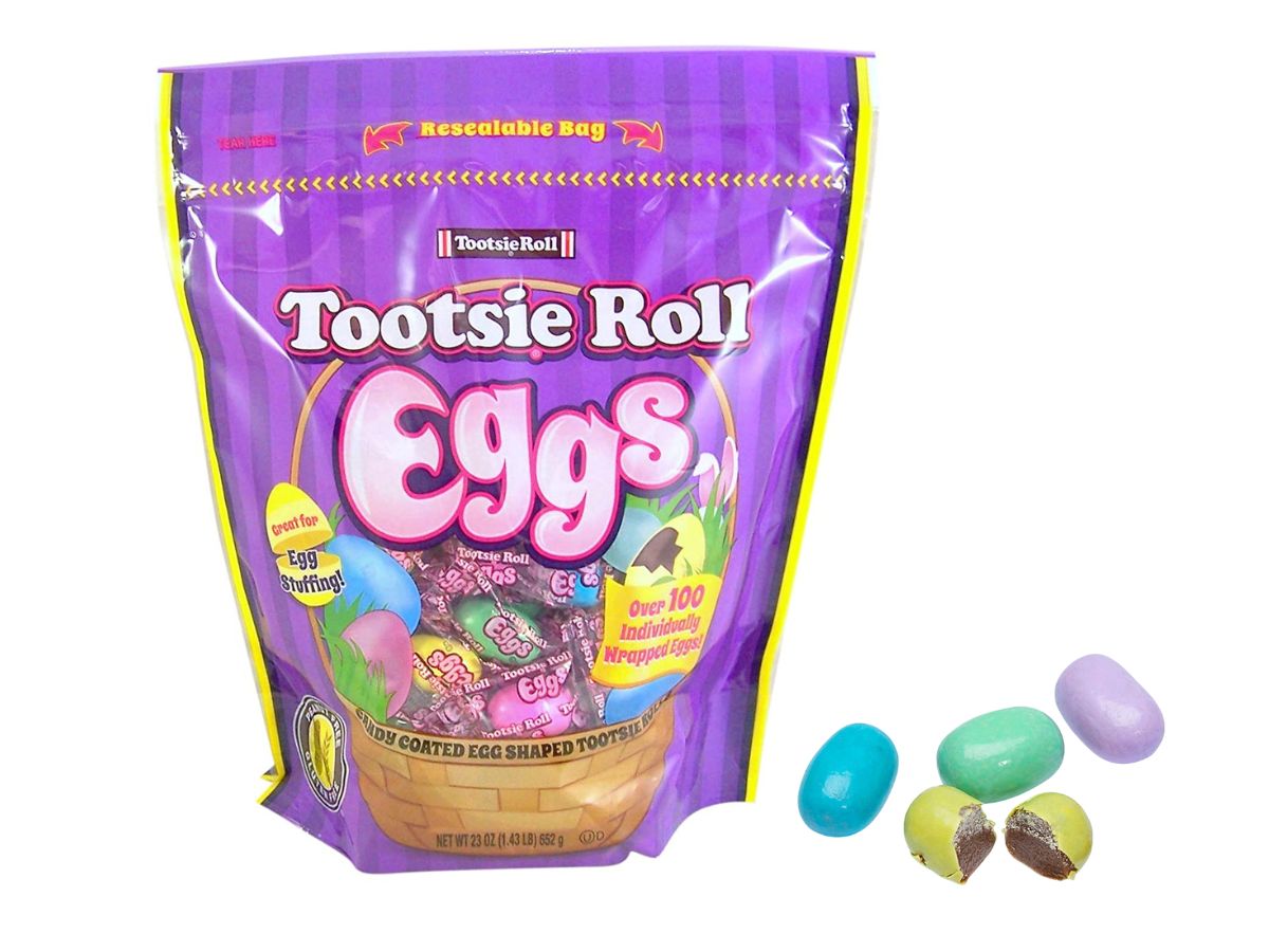 Tootsie Roll Eggs