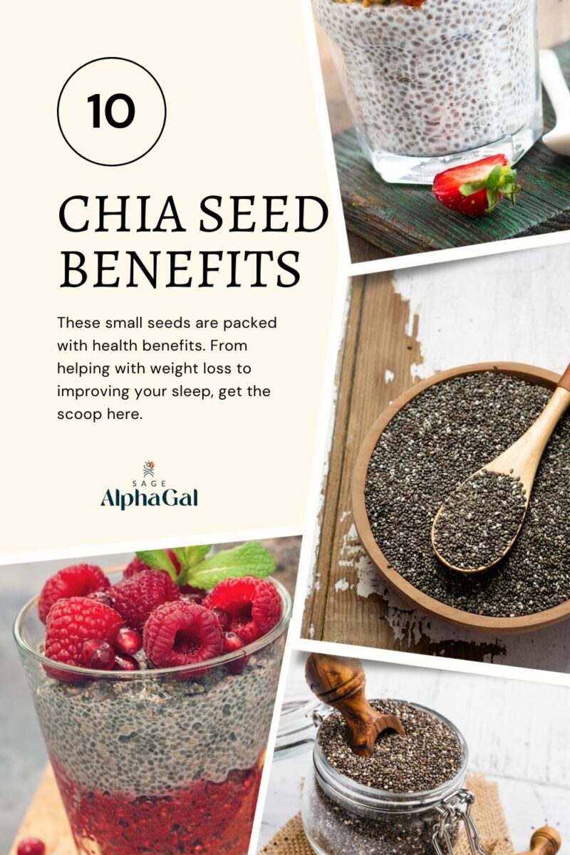 10 benefits of chia seeds.