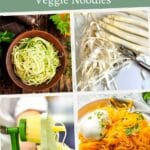 How to make veggie noodles.