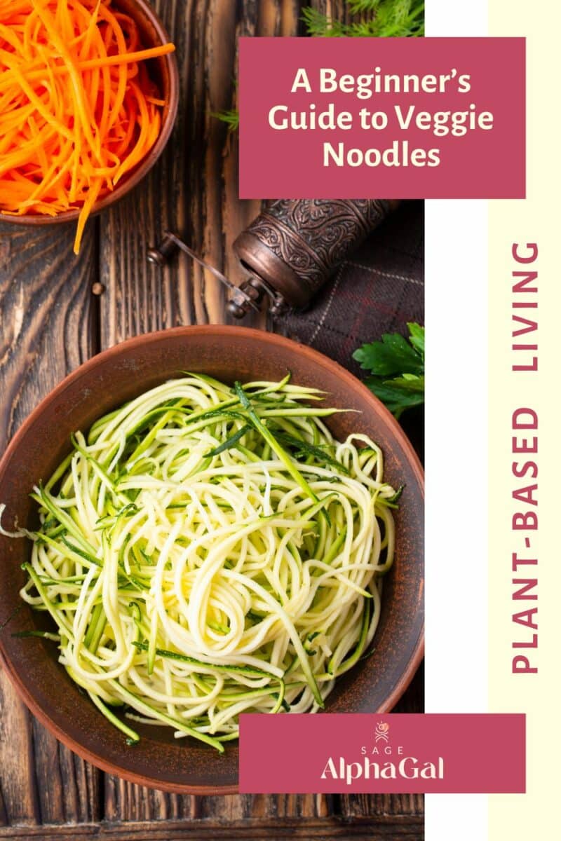 A beginner's guide to vegetable noodles.