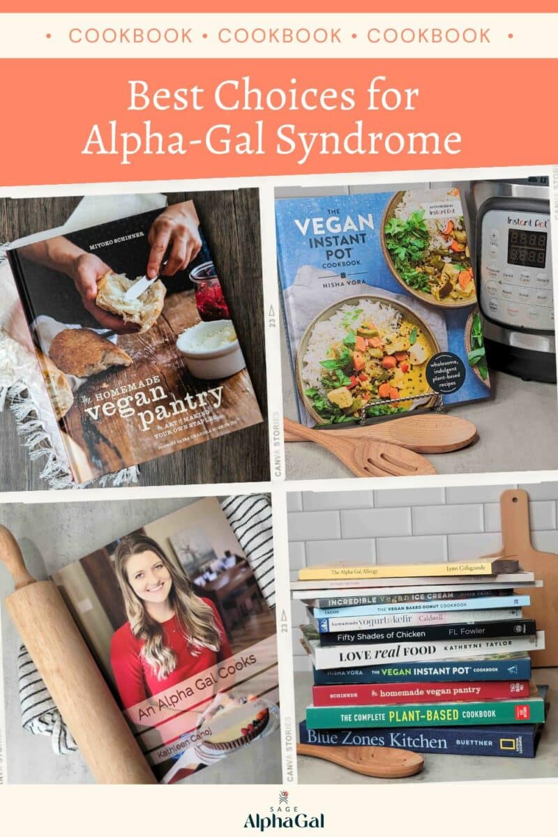 Discover the top-rated cookbooks for alpha-gal syndrome sufferers.
