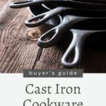 Cast iron cookware buyer's guide. Explore the best options for purchasing high-quality cast iron cookware.