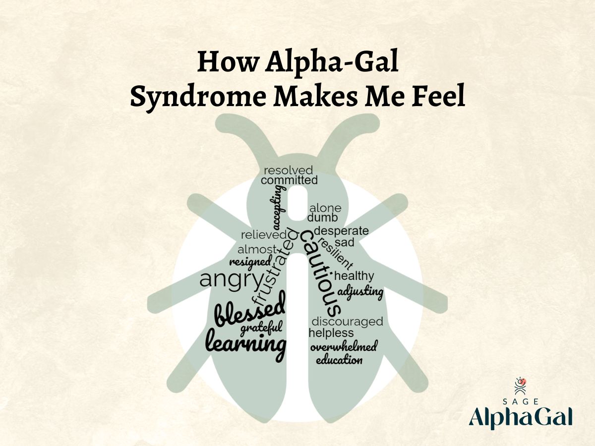 My experience with alpha gal syndrome within the alpha-gal community.