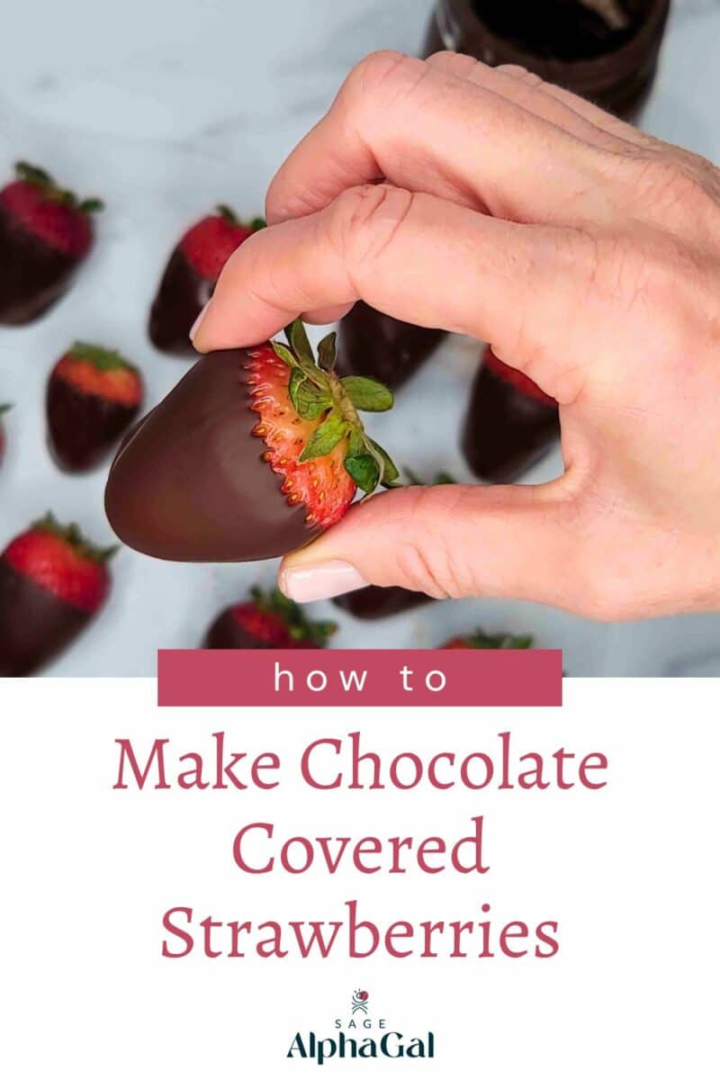 Learn the step-by-step process of creating delectable chocolate covered strawberries.